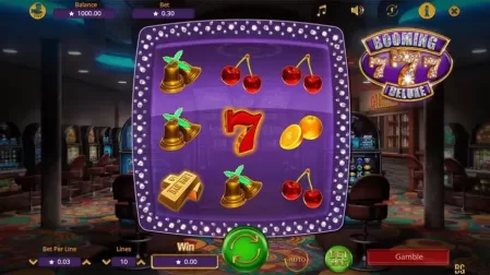 Booming Seven Deluxe slot screenshot 1
