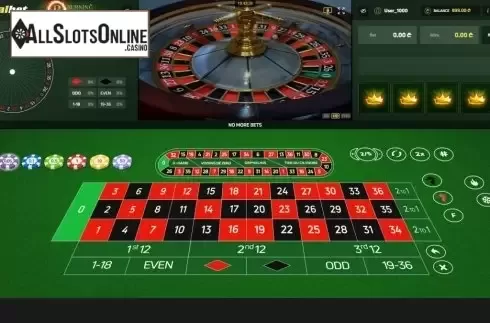 Start Screen. Burning Roulette from Smartsoft Gaming