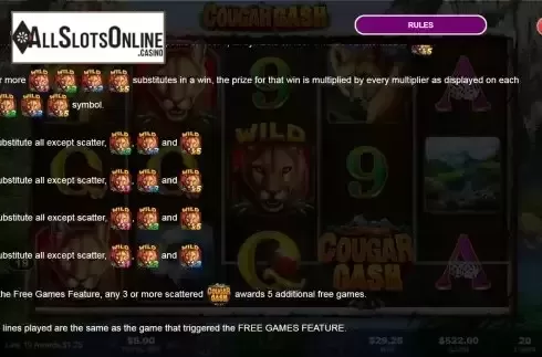 Free Games screen 2
