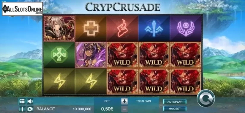 Reel Screen. CrypCrusade from Ganapati