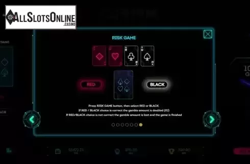 Risk game screen