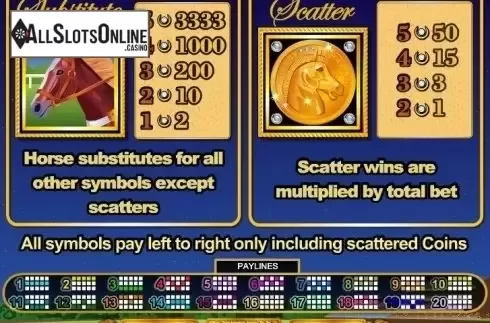 Features. Derby Dollars from RTG