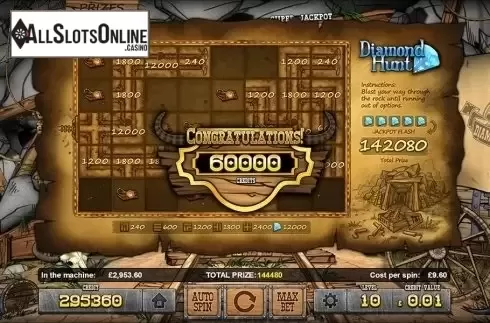 Bonus Game. Diamond Express from Magnet Gaming
