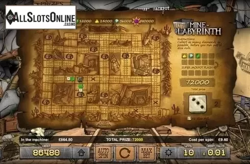 Bonus Game 2. Diamond Express from Magnet Gaming