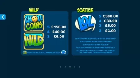 Emoticoins slot screenshot 1