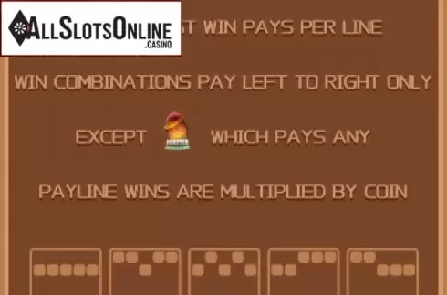 Paytable 3. Eternal Dino from AllWaySpin