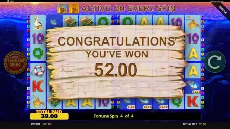 Fishin' Frenzy Fortune Spins slot screenshot 4