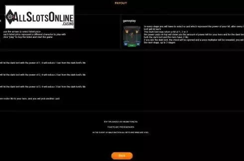 Paytable