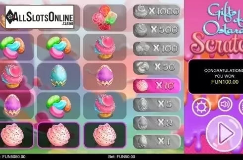 Game workflow . Gifts of Ostara Scratch from IronDog