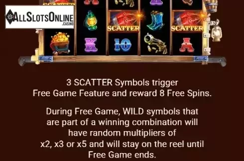 Free Game feature screen