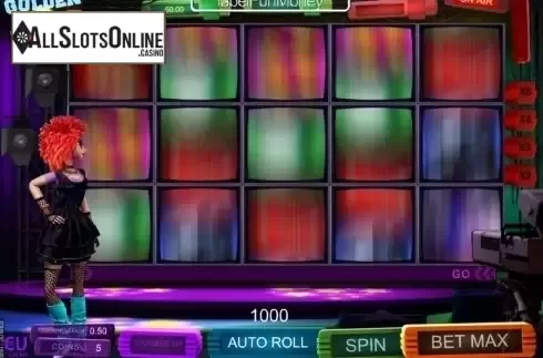 Screen7. Golden TV from SkillOnNet