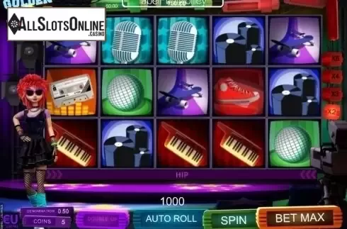 Screen8. Golden TV from SkillOnNet