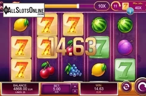 Win screen 2. Goldfire 7s Missions from Kalamba Games