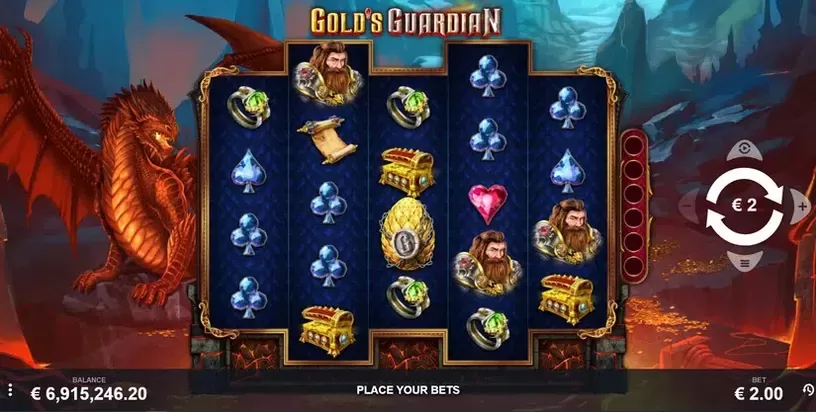 Gold's Guardian slot screenshot 1