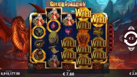 Gold's Guardian slot screenshot 4
