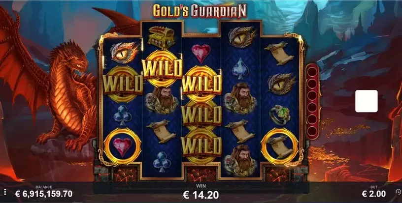 Gold's Guardian slot screenshot 3