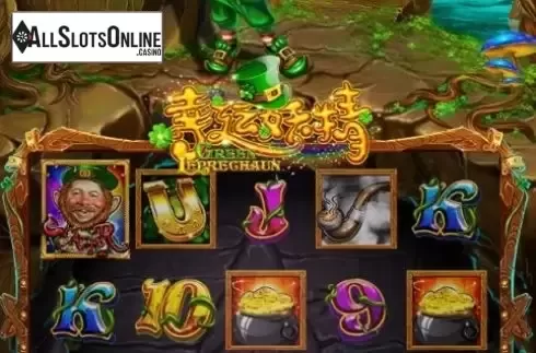 Reel Screen. Green Leprechaun from AllWaySpin