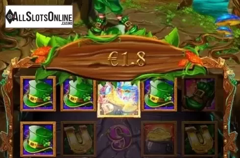 Win Screen 3. Green Leprechaun from AllWaySpin