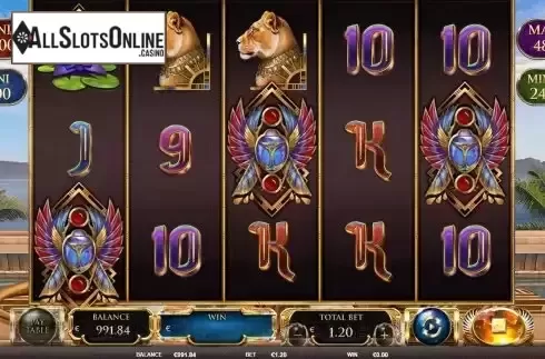 Free Spins screen