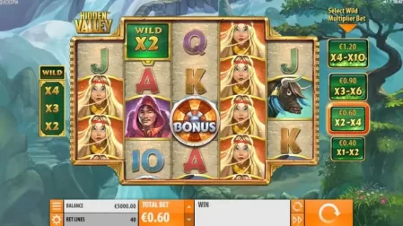 Hidden Valley slot screenshot 1