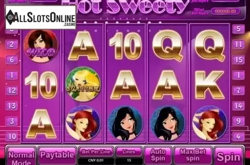 Reel Screen. Hot Sweety from Aiwin Games