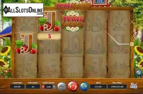 Win Screen 1. Ivan Not The Fool from ReelNRG