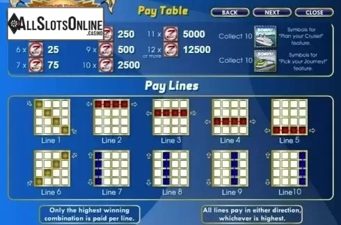 Paylines. Jackpot Holiday from Amaya