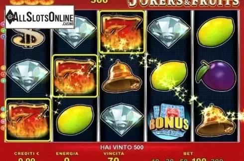 Screen3. Jokers & Fruits from FUGA Gaming