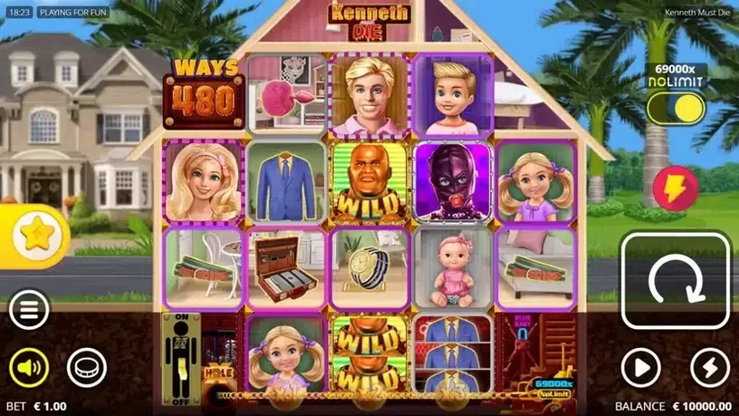 Kenneth Must Die slot screenshot 1