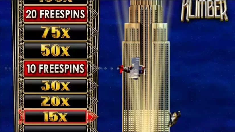 Krazy Klimber slot screenshot 4