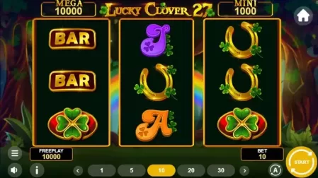 Lucky Clover 27 slot screenshot 1