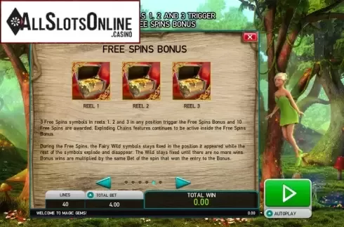 Screen6. Magic Gems from Leander Games