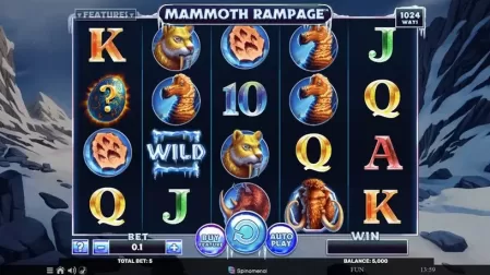 Mammoth Rampage slot screenshot 1