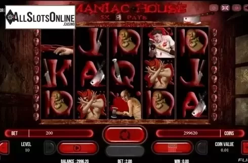 Reel screen. Maniac House from Fugaso