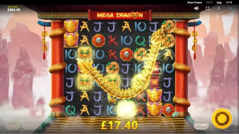Mega Dragon slot screenshot 4