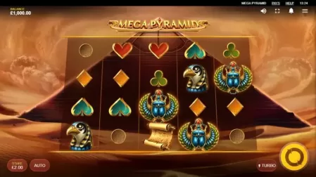 Mega Pyramid slot screenshot 1