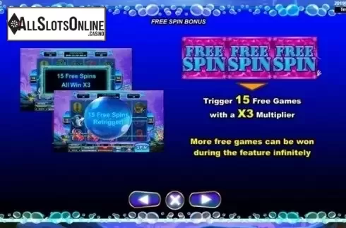 Free Spins. Mermaid (Spadegaming) from Spadegaming