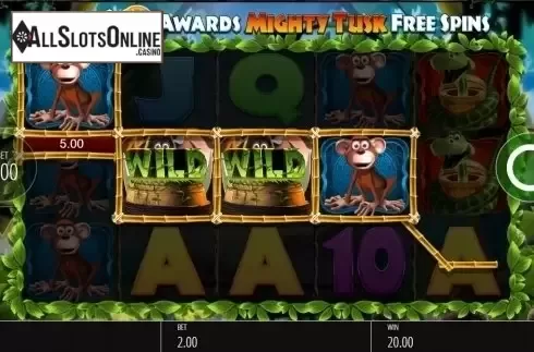 Win Screen. Mighty Tusk from Blueprint