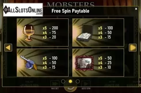 Paytable 2