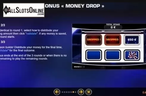 Bonus Game 2-3 3-3. Money Drop Slot from GAMING1