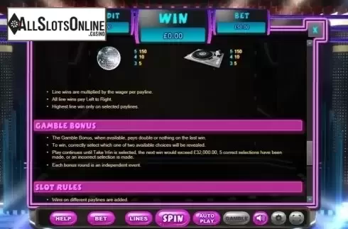 Gamble Bonus. Move Your Ass from Eyecon