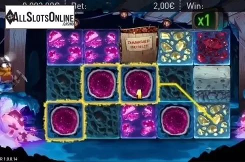 Win screen. Mr. Miner from R. Franco