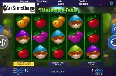 Reel Screen. Mushroom Fable from DLV