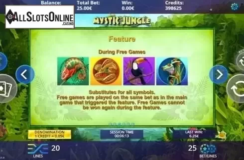 Features. Mystic Jungle from DLV