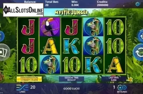 Reel Screen. Mystic Jungle from DLV