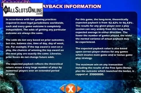 Screen6. Pacific Paradise from IGT
