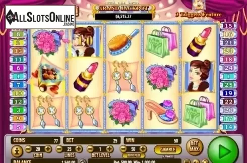 Win Screen. Pamper Me from Habanero
