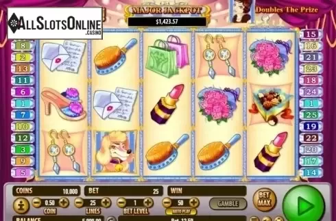 Game Workflow screen. Pamper Me from Habanero