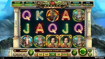 Power of Gods™: Medusa slot screenshot 1