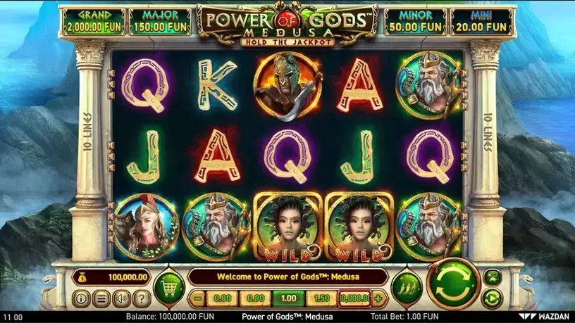 Power of Gods™: Medusa slot screenshot 1